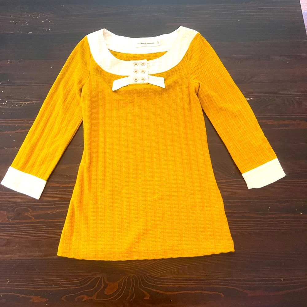 Pilcro (Anthropologie) Mustard Shirt in Small